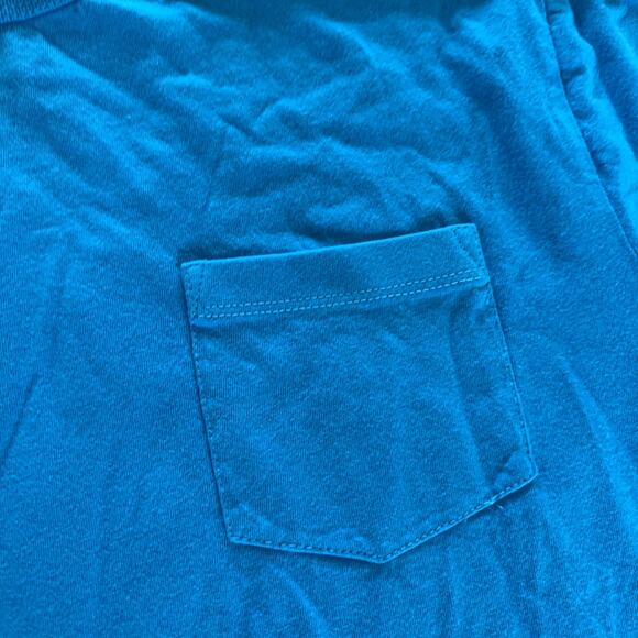 Crewcuts By J Crew XXL 14 Pullover Top Shirt Blue Casual Pocket - Picture 2 of 5